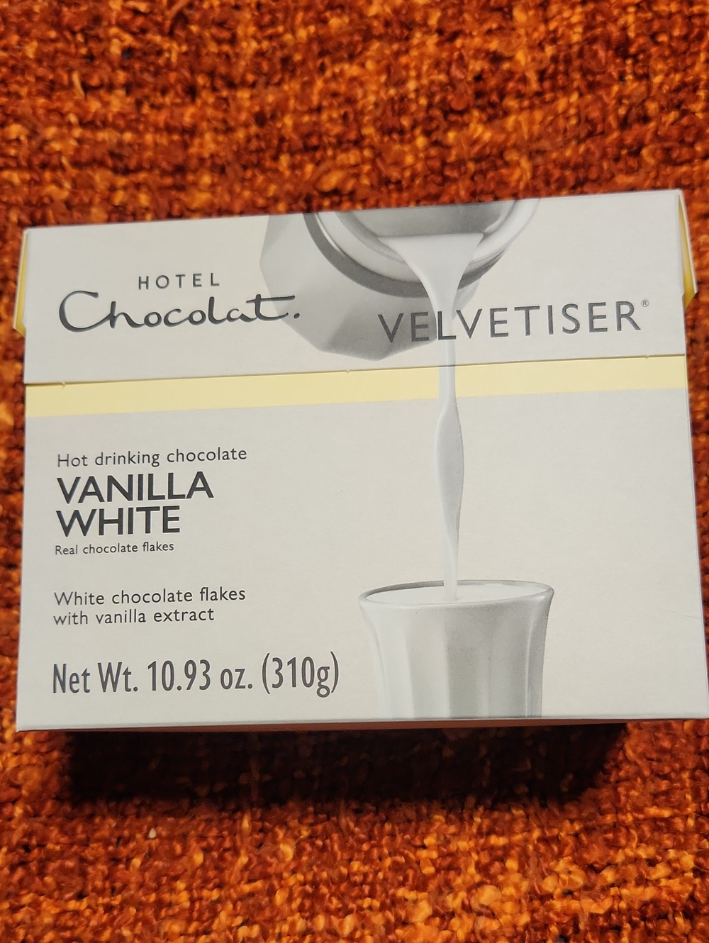 Velvetiser Vanilla White Hot Drinking Chocolate - White